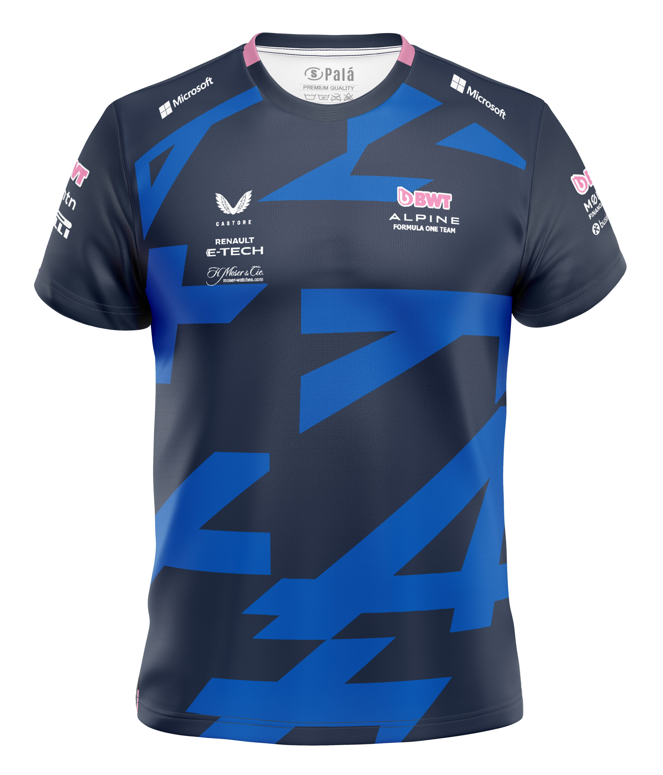 Remera Cuello Redondo Frente